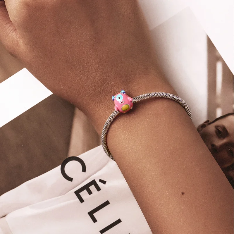 (image for) Pandora Style One-Eyed Monster Charm - SCC2057 - View 5