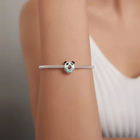 Pandora Style Panda Donuts Charm - SCC1875