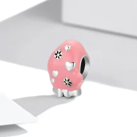 Pandora Style Pink Gloves Charm - SCC2001 Pandora Style Pink Gloves Charm - SCC2001