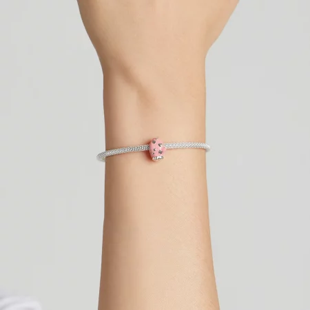 Pandora Style Pink Gloves Charm - SCC2001