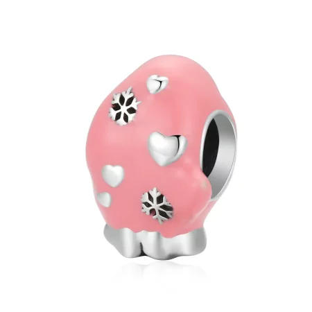 Pandora Style Pink Gloves Charm - SCC2001