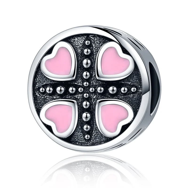 (image for) Pandora Style Pink Love Charm - SCC157 - Product Image