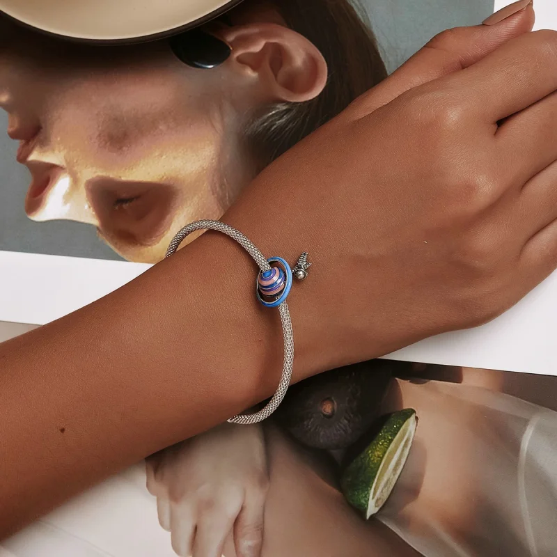 (image for) Pandora Style Planet Astronaut Charm - SCC2095 - View 6