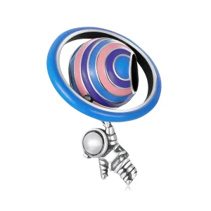 (image for) Pandora Style Planet Astronaut Charm - SCC2095