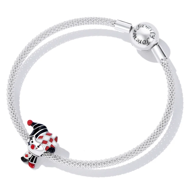 (image for) Pandora Style Poker Clown Charm - SCC2237 - View 5