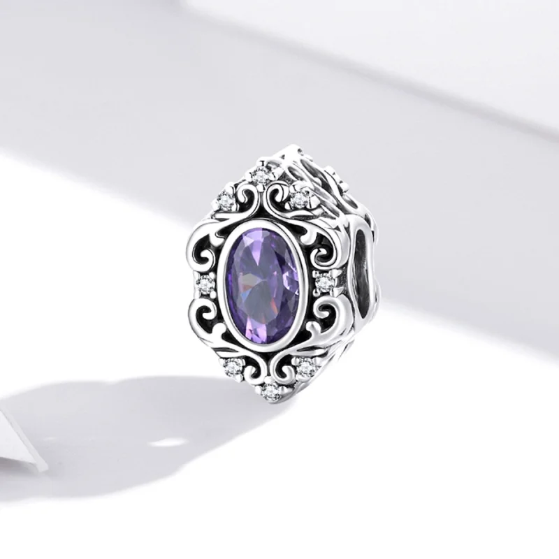 (image for) Pandora Style Purple Charm Charm - SCC1928 - View 4