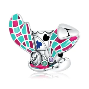 (image for) Pandora Style Rabbit Ears Magic Hat Charm - SCC2243