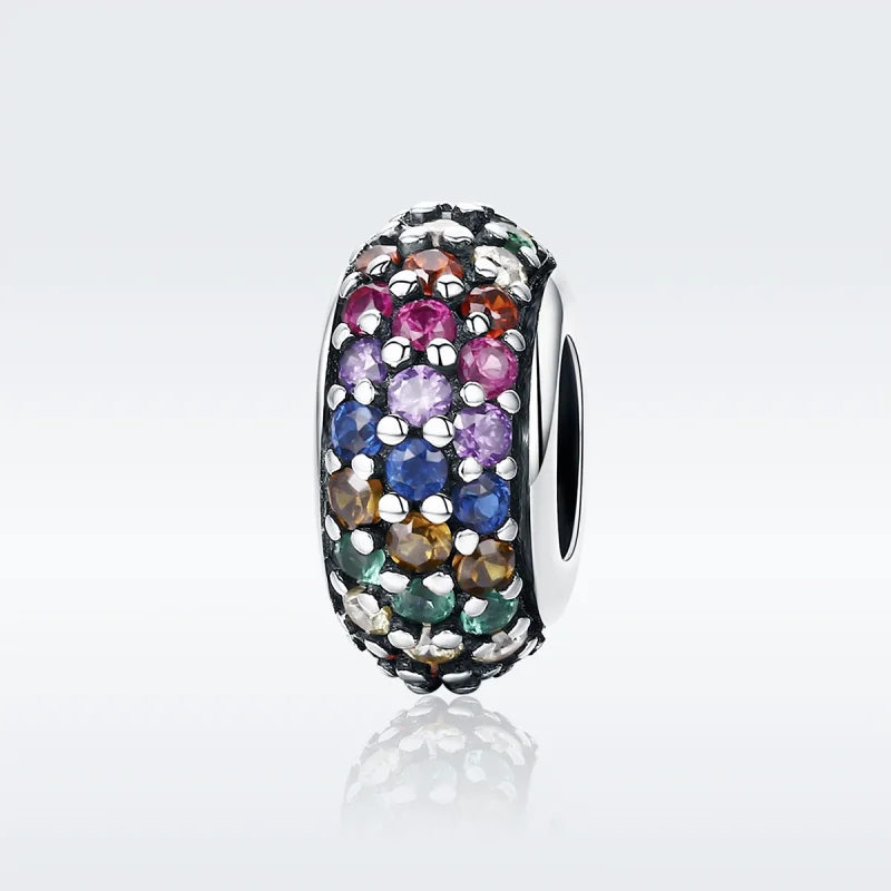 (image for) Pandora Style Rainbow Charm - SCC583 - View 2