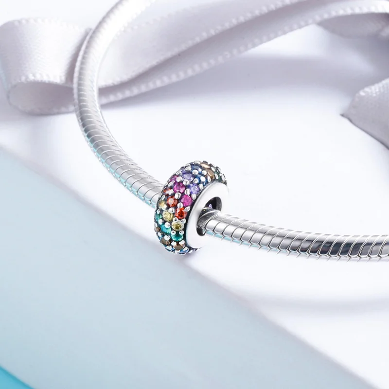 (image for) Pandora Style Rainbow Charm - SCC583 - View 4