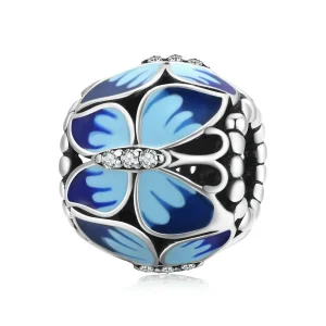 (image for) Pandora Style Retro Butterfly Charm - SCC1977