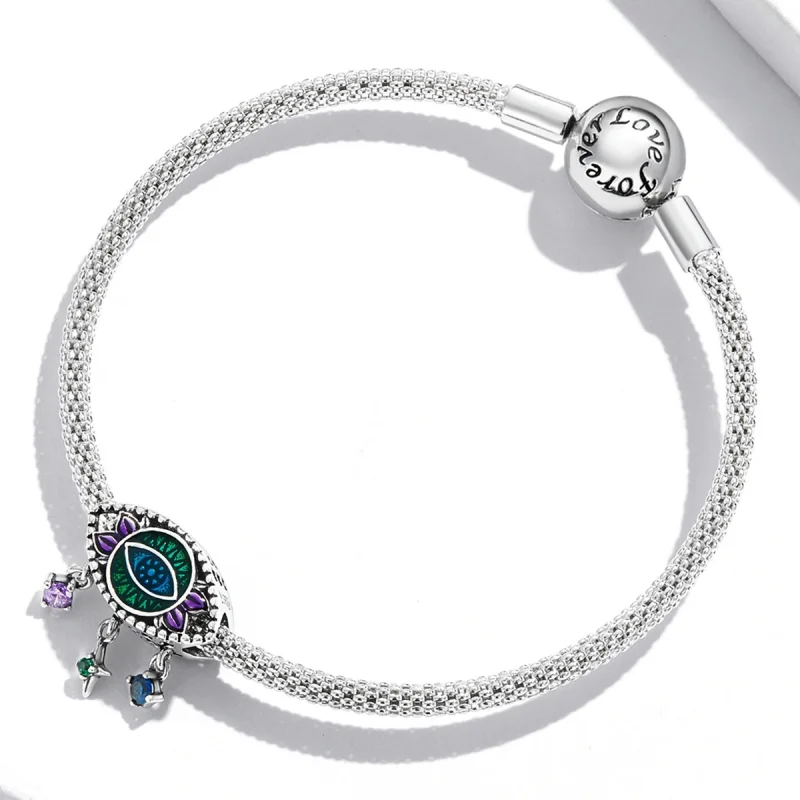 (image for) Pandora Style Retro Devil Eye Charm - SCC2162 - View 3