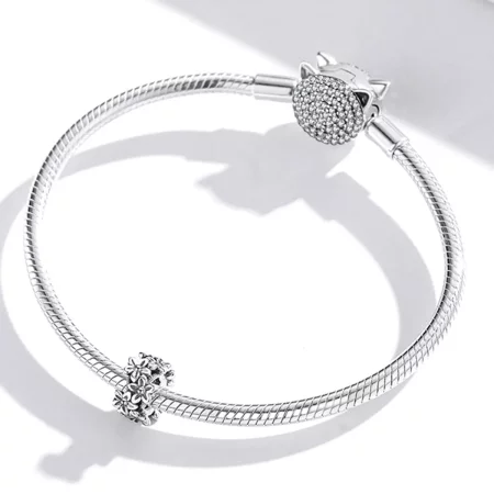 Pandora Style Retro Flowers Charm - SCC1938