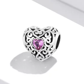 Pandora Style Retro Pattern Love Charm - SCC2136 Pandora Style Retro Pattern Love Charm - SCC2136