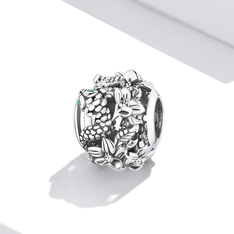 (image for) Pandora Style Retro Spirit Snake Charm - SCC2135 - View 2