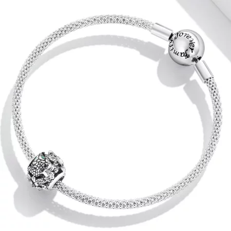 Pandora Style Retro Spirit Snake Charm - SCC2135