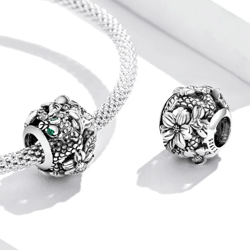 (image for) Pandora Style Retro Spirit Snake Charm - SCC2135 - View 4