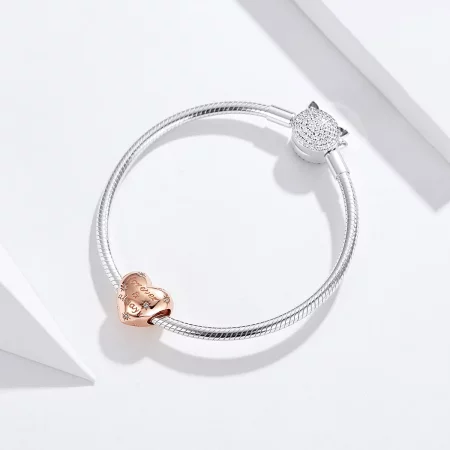 Pandora Style Rose Gold Forever & Always Charm - SCC1223
