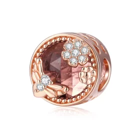 Pandora Style Rose Gold Secret Garden Charm - BSC389
