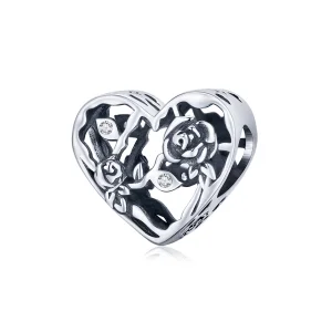 (image for) Pandora Style Rose Love Charm - BSC475