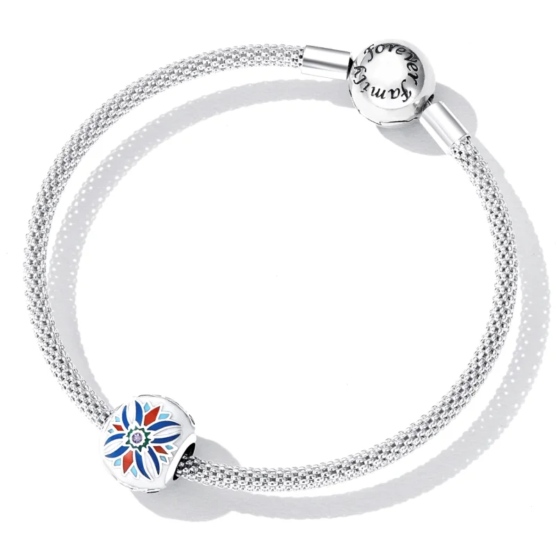 (image for) Pandora Style Scarab Lotus Charm - SCC2254 - View 5