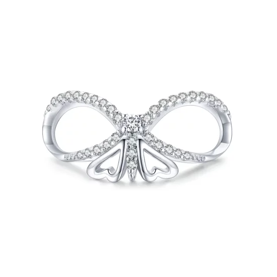 Pandora Style Shine Butterfly Charm - BSC469