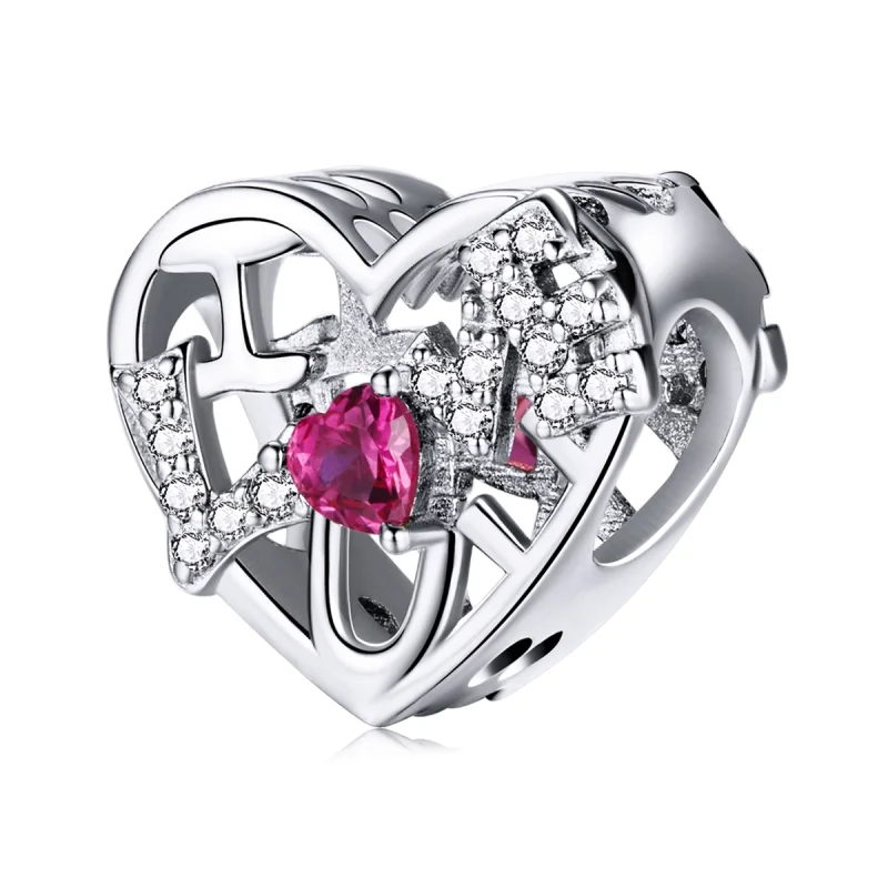 (image for) Pandora Style Shine Love Charm - BSC479 - Product Image