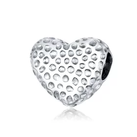 Pandora Style Shining Heart Charm - SCC1587 Pandora Style Shining Heart Charm - SCC1587