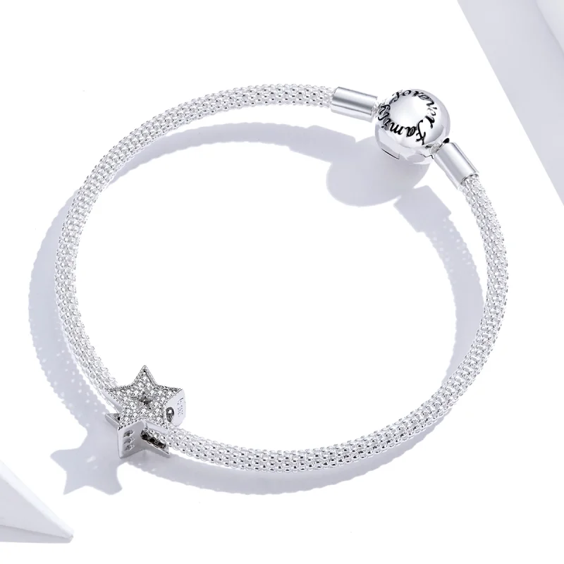 (image for) Pandora Style Shining Starry Sky Charm - BSC210 - View 2