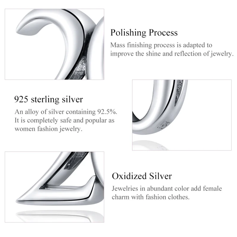 (image for) Pandora Style Silver 20Th Anniversary Charm - SCC1623 - View 7