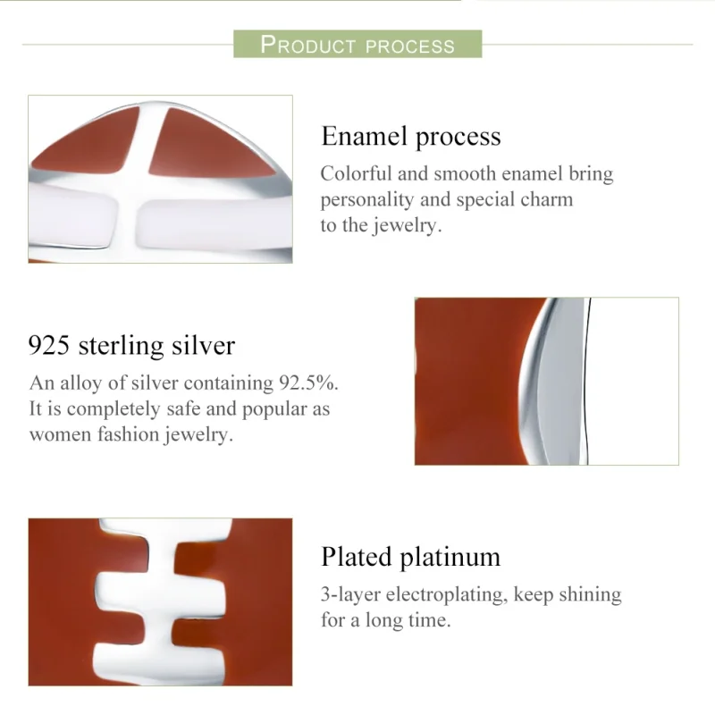 (image for) Pandora Style Silver American Football Charm - SCC442 - View 6