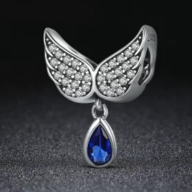 Pandora Style Silver Angel Wings Charm - SCC481 Pandora Style Silver Angel Wings Charm - SCC481