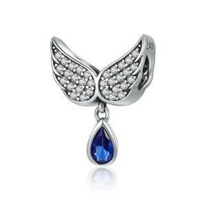 (image for) Pandora Style Silver Angel Wings Charm - SCC481