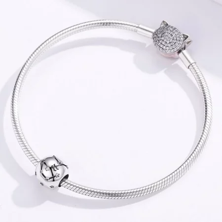 Pandora Style Silver Aquarius Charm - SCC1218-11