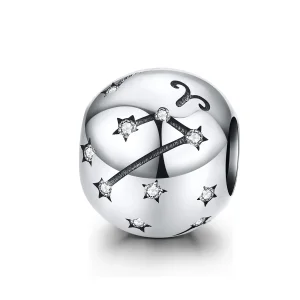 (image for) Pandora Style Silver Aries Charm - SCC1218-1