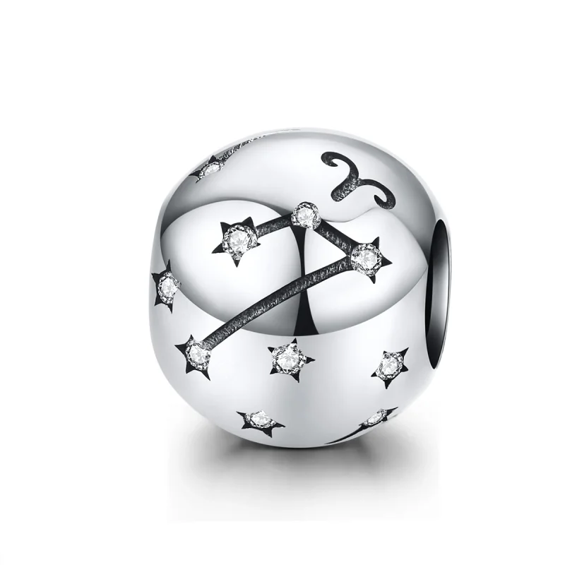 (image for) Pandora Style Silver Aries Charm - SCC1218-1 - Product Image