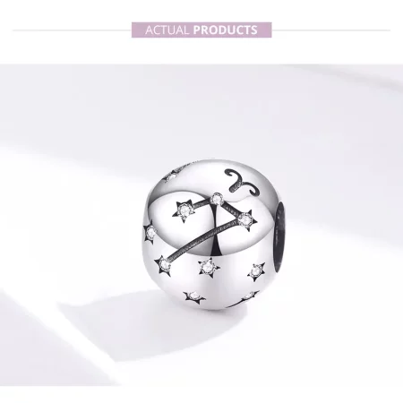 Pandora Style Silver Aries Charm - SCC1218-1