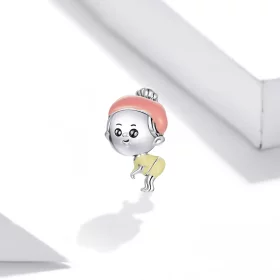 Pandora Style Silver Baby Girl Charm - SCC1845 Pandora Style Silver Baby Girl Charm - SCC1845