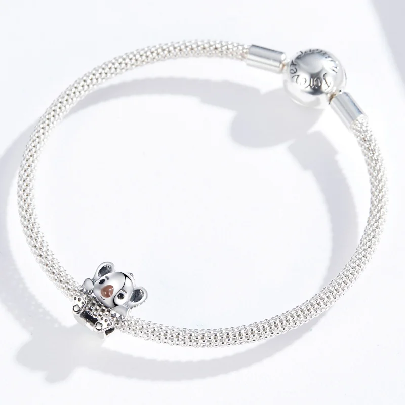 (image for) Pandora Style Silver Baby Koala Charm - SCC1304 - View 5