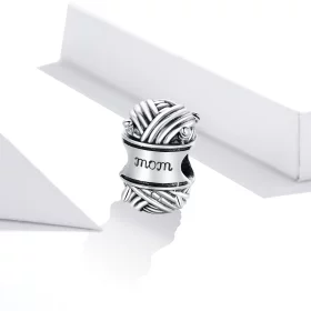 Pandora Style Silver Ball of Yarn Charm - SCC1654 Pandora Style Silver Ball of Yarn Charm - SCC1654