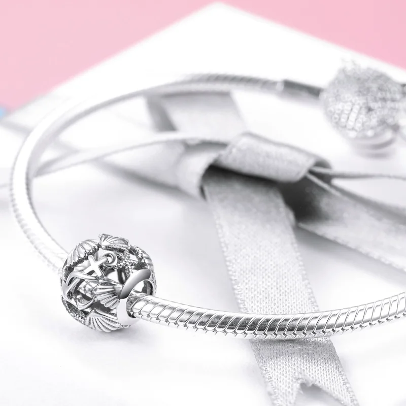 (image for) Pandora Style Silver Beach Charm - SCC995 - View 4