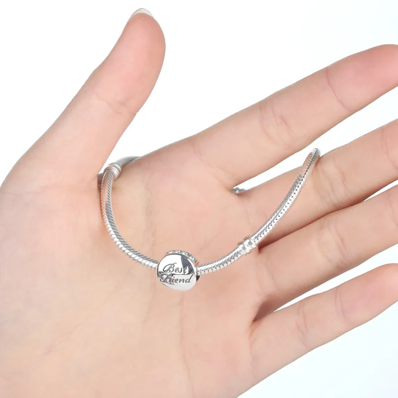 (image for) Pandora Style Silver Best Friend Charm - SCC022 - View 4