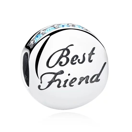 Pandora Style Silver Best Friend Charm - SCC022
