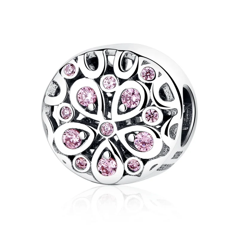 (image for) Pandora Style Silver Blooming Charm - SCC053 - Product Image