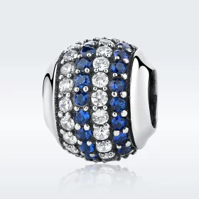 Pandora Style Silver Blue Coast Charm - SCC104 Pandora Style Silver Blue Coast Charm - SCC104