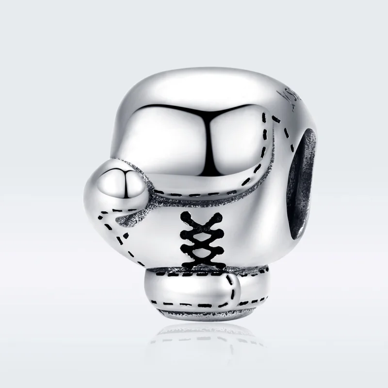 (image for) Pandora Style Silver Boxing Glove Charm - SCC1325 - View 5