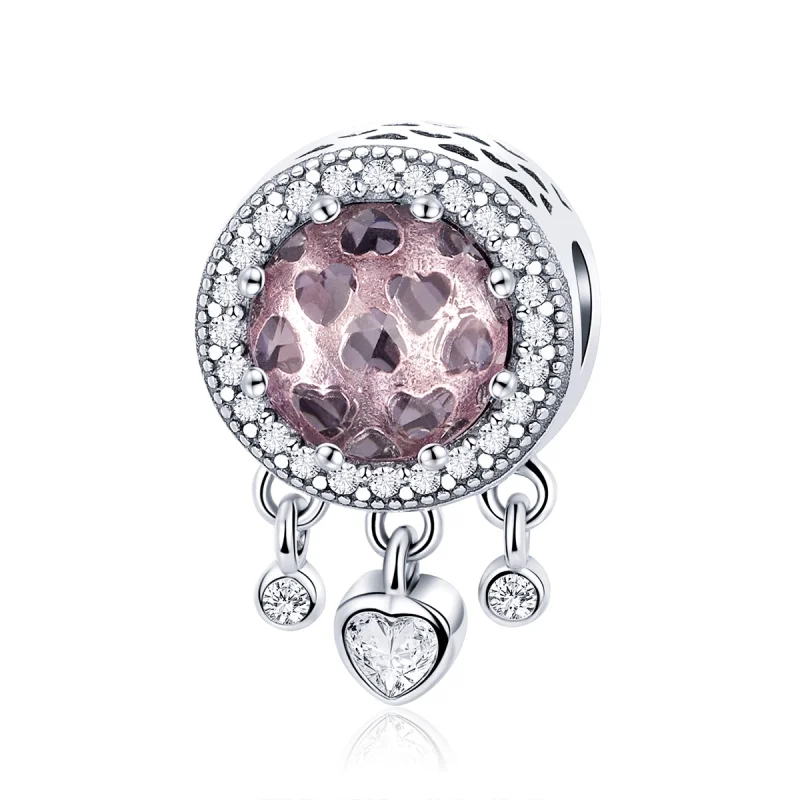 (image for) Pandora Style Silver Brilliant Heart Charm - SCC998 - Product Image