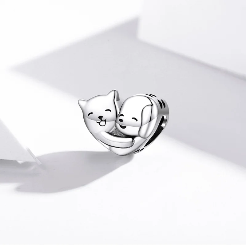 (image for) Pandora Style Silver Brother Charm - SCC1856 - View 2