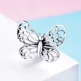 Pandora Style Silver Butterfly Charm - BSC062 Pandora Style Silver Butterfly Charm - BSC062