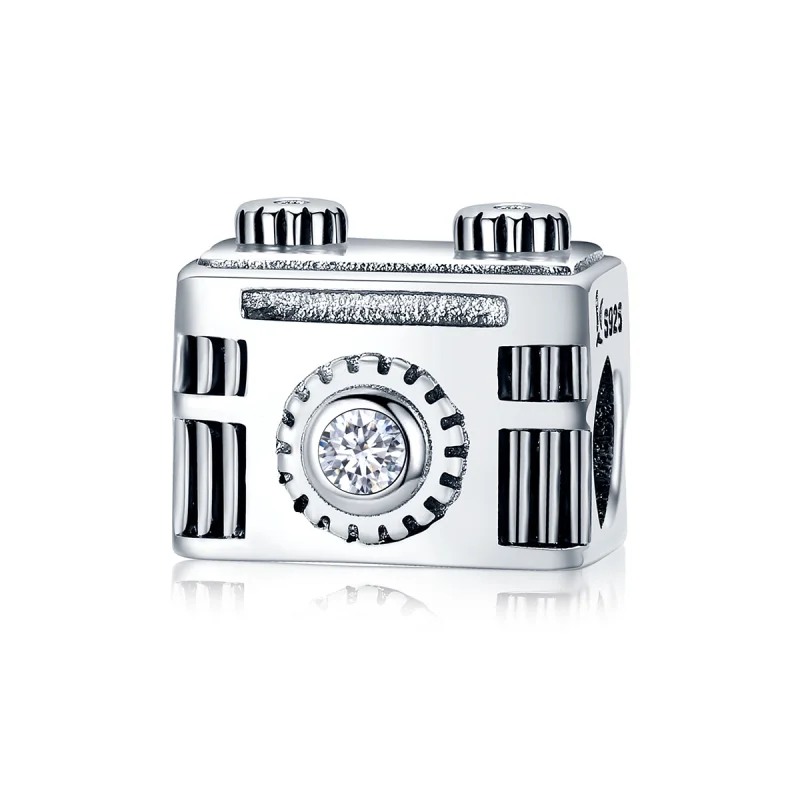 (image for) Pandora Style Silver Camera in Memory Charm - SCC516 - Product Image