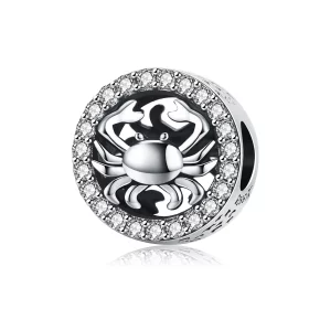 Pandora Style Silver Cancer Charm - SCC1213 Pandora Style Silver Cancer Charm - SCC1213